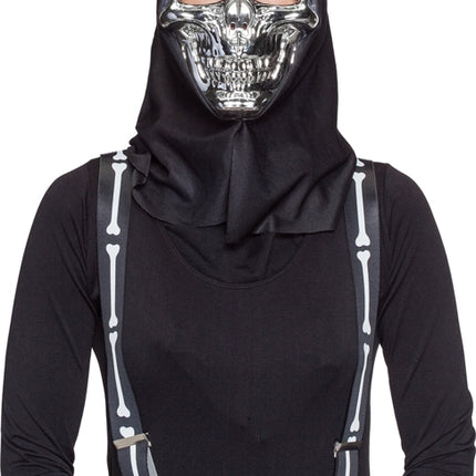 Skeleton Mask, Silver