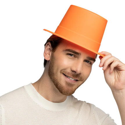 Neon Hat, Orange