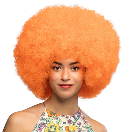 Sugar Neon Orange UV Wig