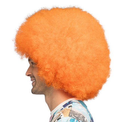 Sugar Neon Orange UV Wig