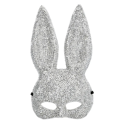 Bunny Diamond Half Mask