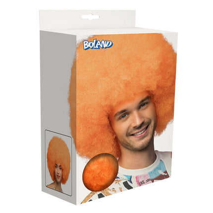 Sugar Neon Orange UV Wig