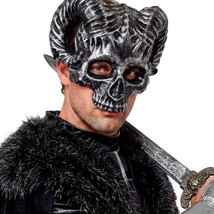 RAM SKULL MASK - HARD PLASTIC