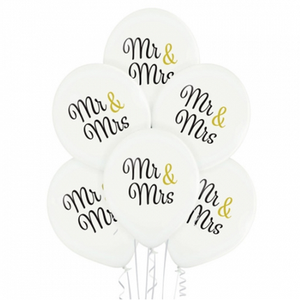 Mr. and Mrs. Balloons, 30 cm, 10-pack