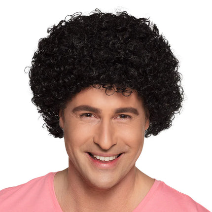 Curly Black Wig