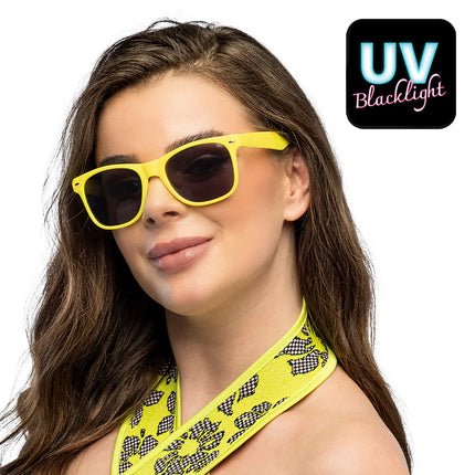 Yellow UV Blacklight Glasses