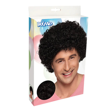 Curly Black Wig