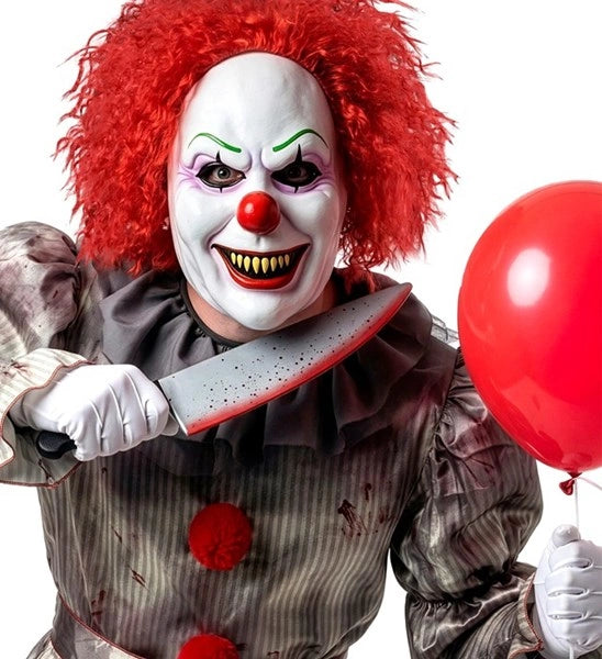 Halloween Mask: Evil Clown (Latex)
