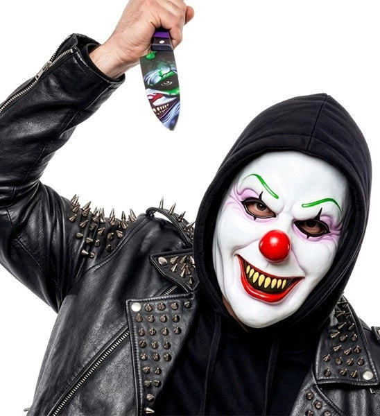 Halloween Mask: Evil Clown (Latex)