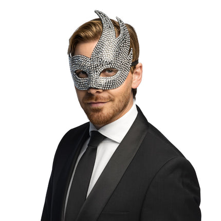 Rhinestone Diva Eye Mask