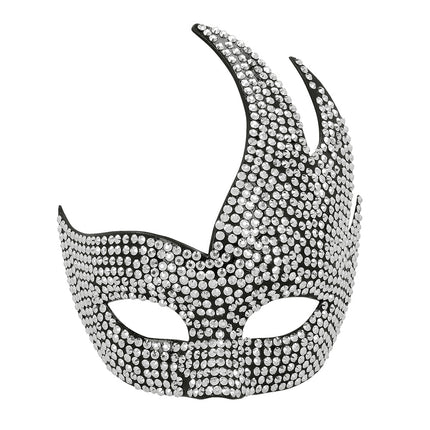 Rhinestone Diva Eye Mask