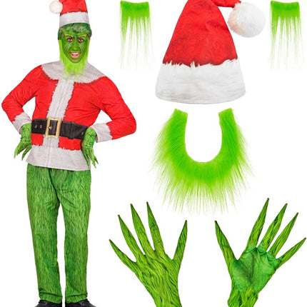 The Grinch Costume: Red and Green