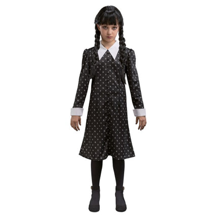 Wednesday Black Dress for Girls