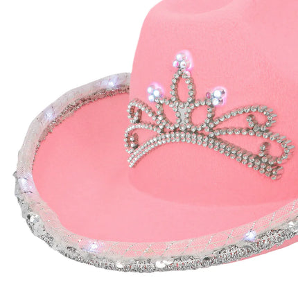Glimmer LED Cowboy Hat