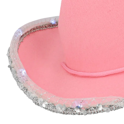 Glimmer LED Cowboy Hat