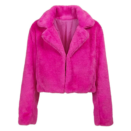 Fluffy Rave Pink Jacket (M/L)