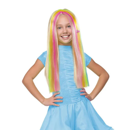 Barbie Rainbow Children's Long Wig