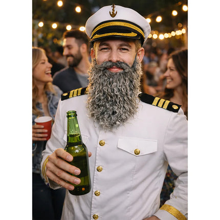 Classic Beard, Gray