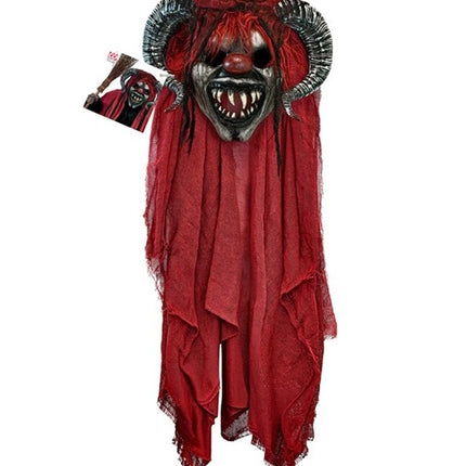 KRAMPUS MASK WITH CAPE