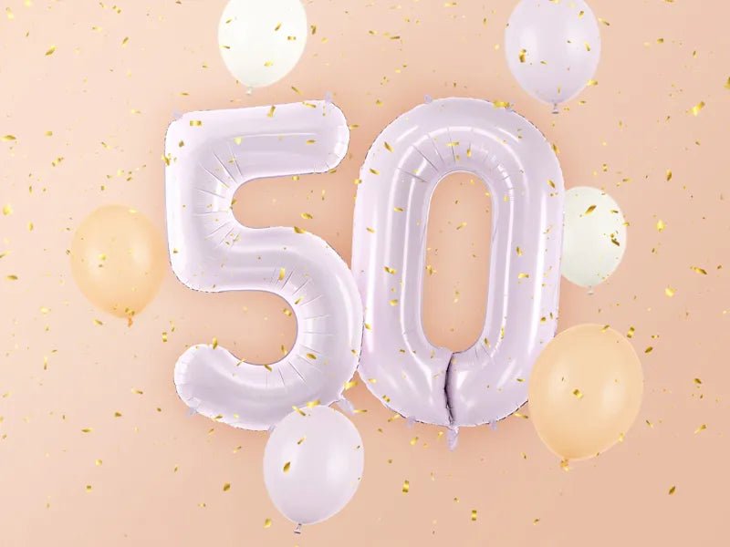 5 Jaar Cijfer Ballon Paars Leeg 72cm van Partydeco koop je bij Partywinkel