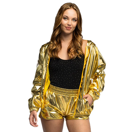Shiny Gold Hot Pants