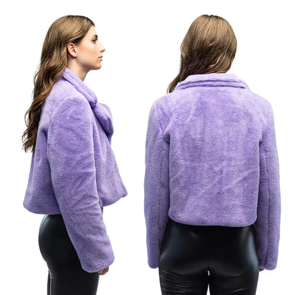 Fluffy Rave Lilac Jacket (M/L)