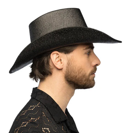 Midnight Black Cowboy Hat