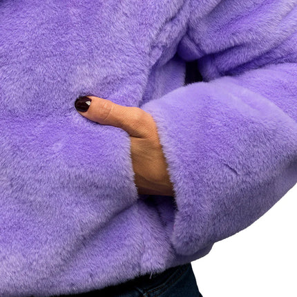 Fluffy Rave Lilac Jacket (M/L)