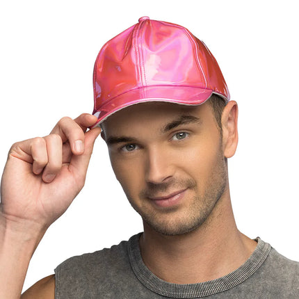 Holo Pink Cap (Adjustable)
