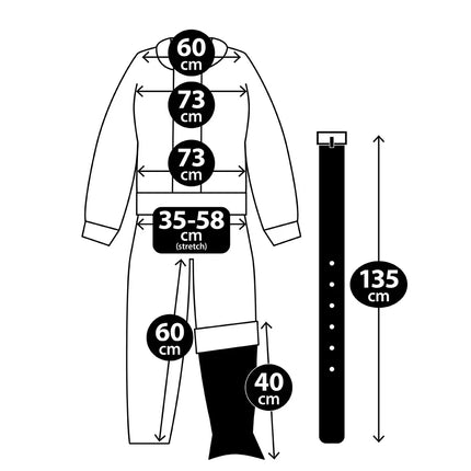 Adult Santa Claus-themed Costume (M/L)
