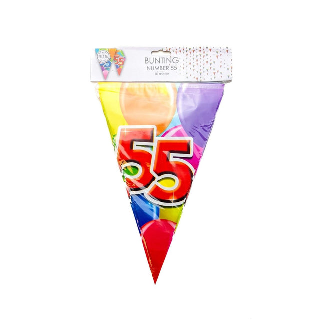 55 Jaar Slinger 10m van WeFiesta koop je bij Partywinkel