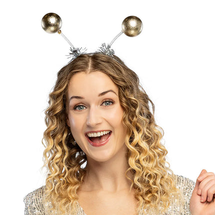 Globe Gold Headband