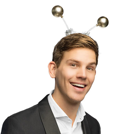 Globe Gold Headband