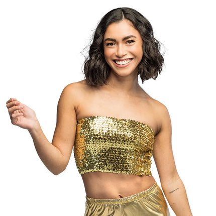 Top Sparkle Gold (M/L stretch)
