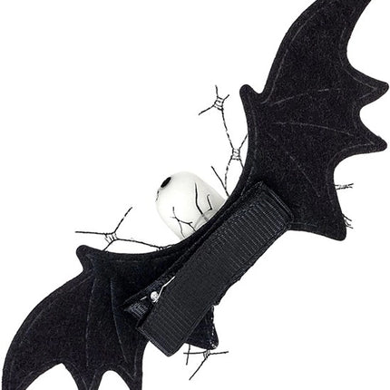 CHILD'S BAT SKULL HAIR CLIP