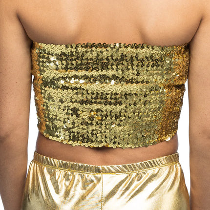 Top Sparkle Gold (M/L stretch)