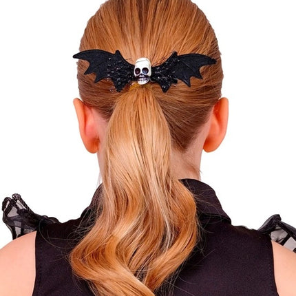 CHILD'S BAT SKULL HAIR CLIP