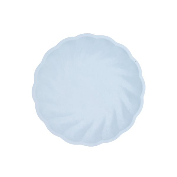 6 borden 18,8cm blauw van Riethmueller koop je bij Partywinkel