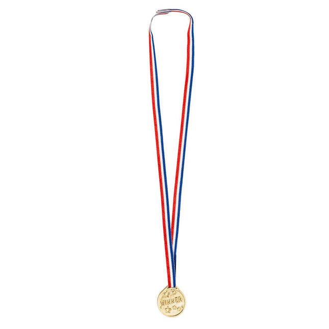 6 Medailles Winner 3.5cm van Boland koop je bij Partywinkel