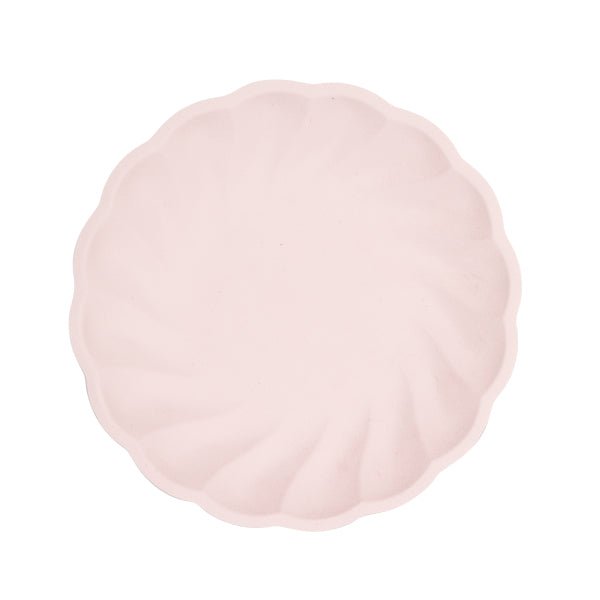 6 ronde borden 22,9cm roze van Riethmueller koop je bij Partywinkel