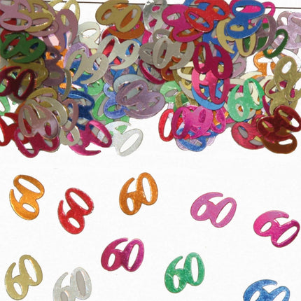 60 Jaar Tafeldecoratie / Sierconfetti van Folat koop je bij Partywinkel