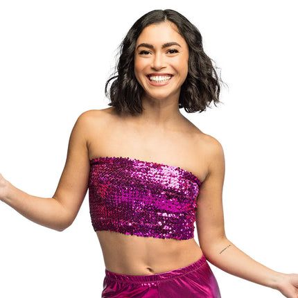 Top Sparkle Pink (M/L stretch)