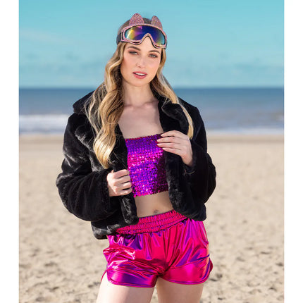 Top Sparkle Pink (M/L stretch)