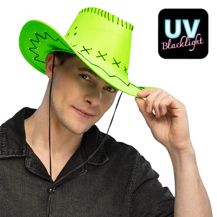 Savanne Cowboy Hat, Neon Green, UV