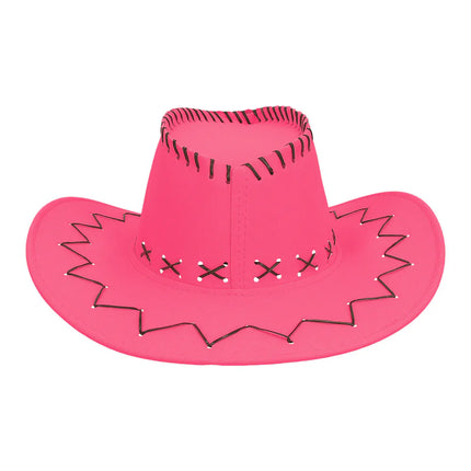 Savanne Neon Pink UV Cowboy Hat