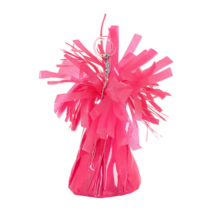 Neon pink balloon weight (150–155 g)