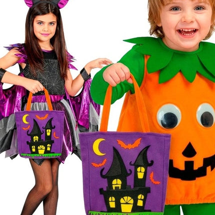 TRICK-OR-TREAT HAUNTED HOUSE BAG
