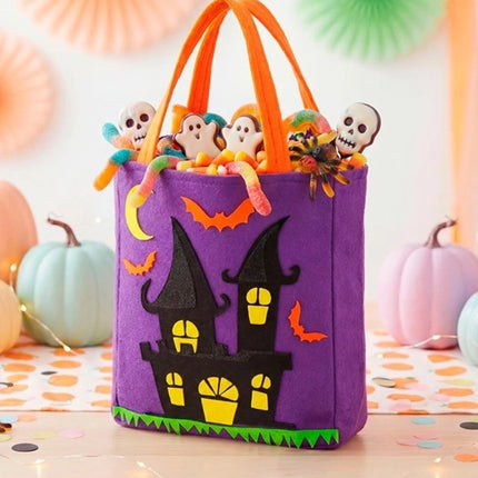 TRICK-OR-TREAT HAUNTED HOUSE BAG