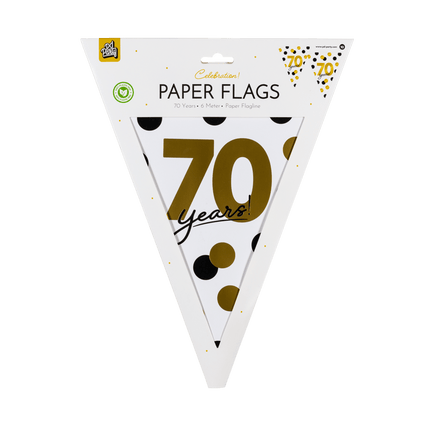 70 Jaar Slinger 6m van Paper Dreams koop je bij Partywinkel