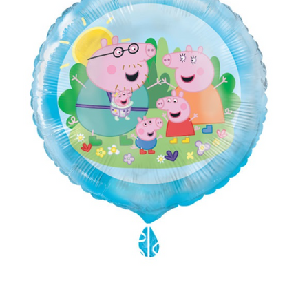 18" Peppa Pig Round Balloon